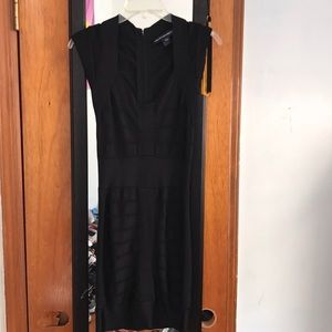 French Connection Black Bandage Dress - mini